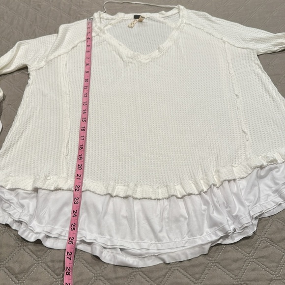 We The Free Laguna Thermal Long Sleeve Overside Top. - Picture 8 of 13